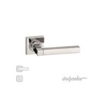 YALIN SATINE CHROME POIGNEE SUR ROSACE PT