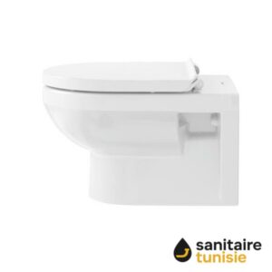 CUVETTE SUSPENDU RIMLESS DURASTYLE 256209 sans abattant