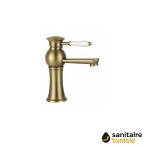 MITIGEUR LAVABO BRONZE CERAMIQUE BL A1502