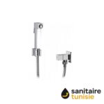 ROBINET + FLEXIBLE +DOUCHETTE CARRE R332R