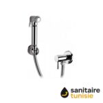 ROBINET+ FLEXIBLE+DOUCHET ROND R332RE