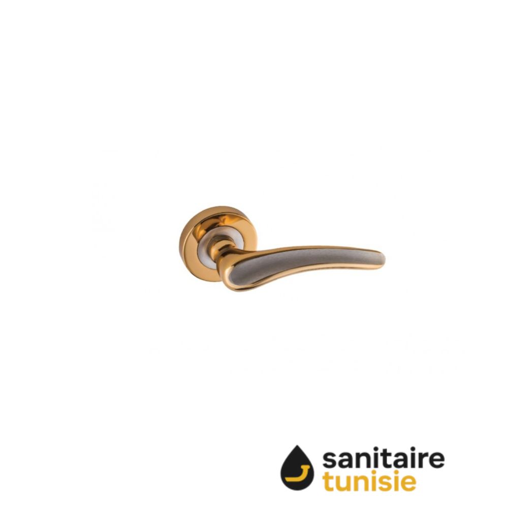 YAKUT SATINE DORE POIGNEE SUR ROSACE PT