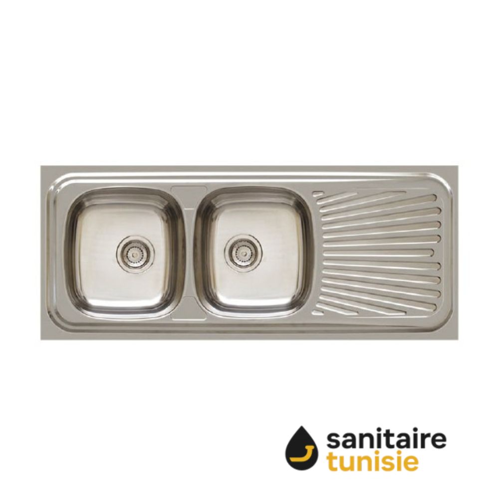 EVIER INOX ENC 11650