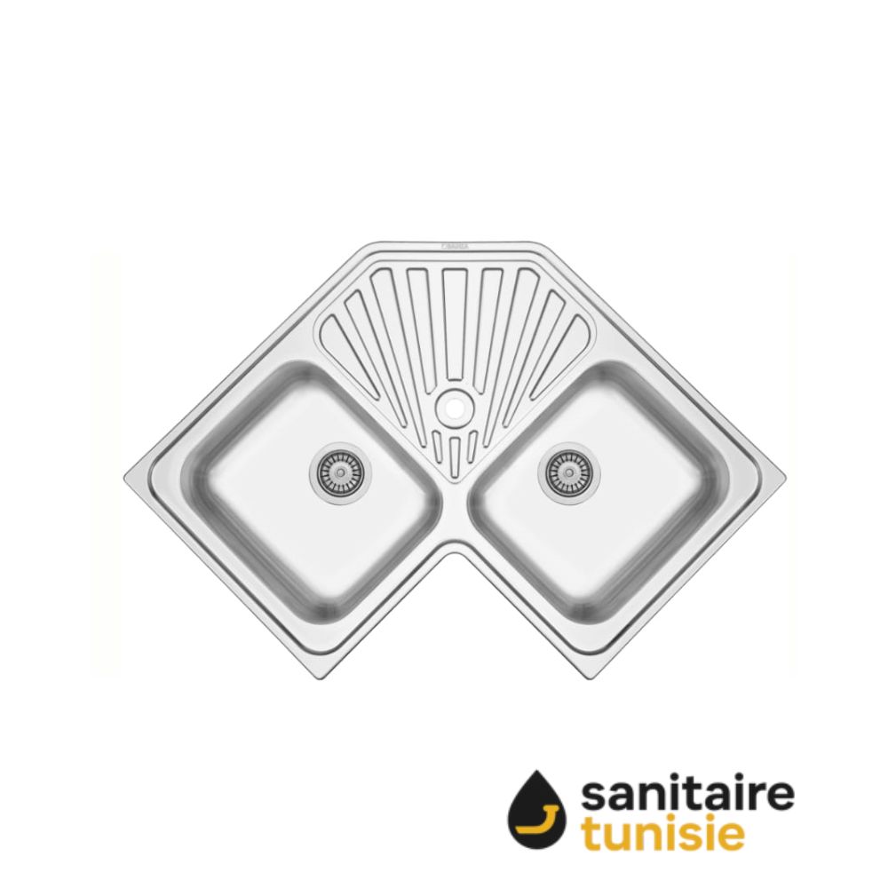 EVIER INOX ENC 838319 COIN