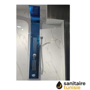 PANNEAU DE DOUCHE BLEU