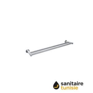 PORTE SERVIETTE DOUBLE INOX BRAVA(BR102)
