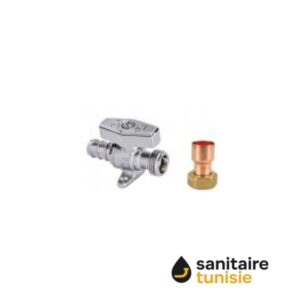 ROBINET DE GAZ 14 DOMESTIQUE PORTE CAOUTCHOUC