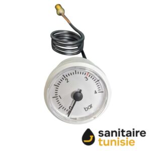 Manomètre pour chaudière Ariston / Chaffoteaux (65114200)